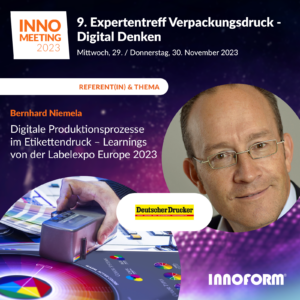 ⁠Bernhard Niemela über Trends im Etikettendruck