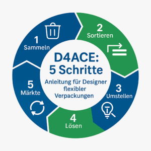 Recyclinggerechtes Verpackungsdesign: Die wichtigsten Erkenntnisse aus den CEFLEX D4ACE Guidelines