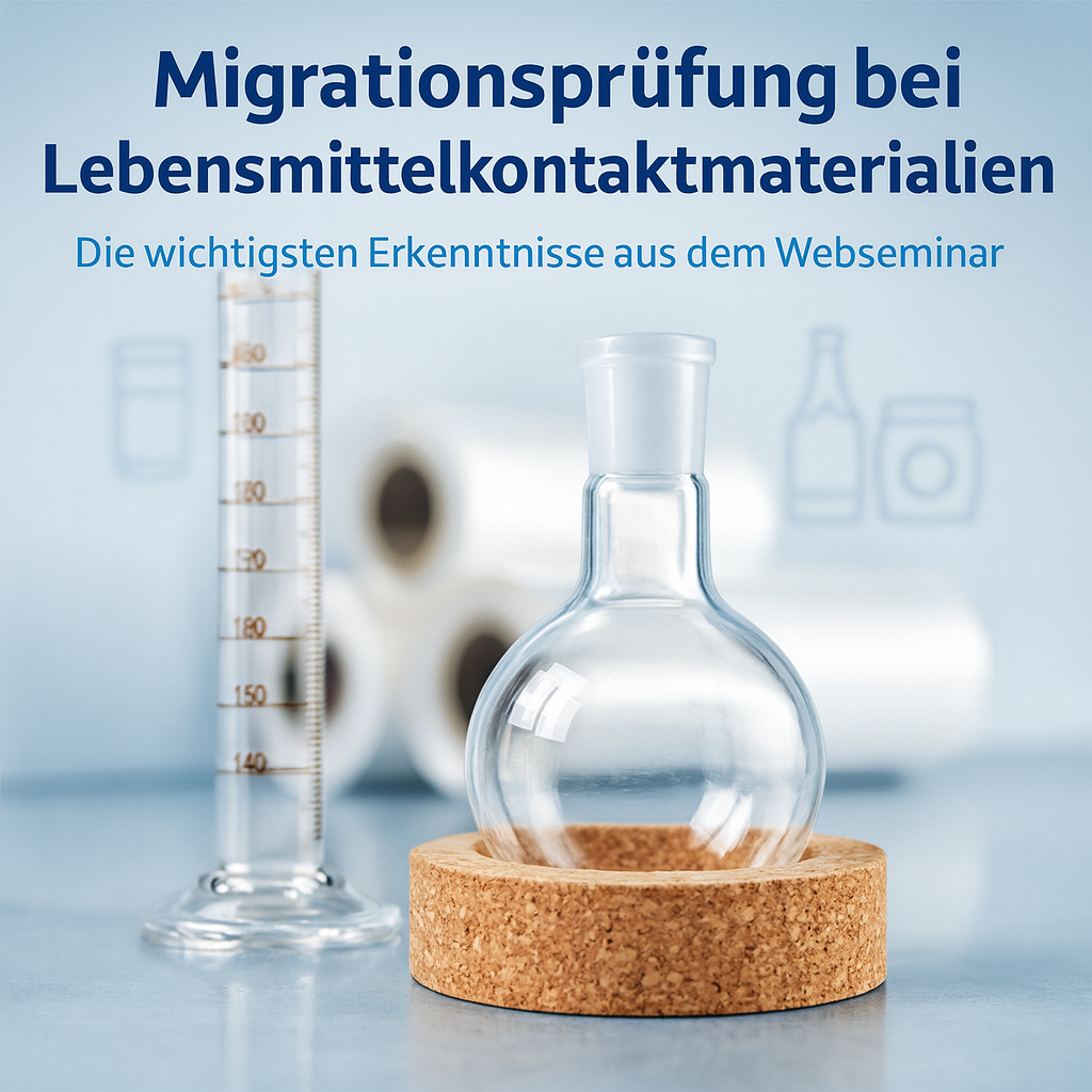 Migrationsprüfungen an Lebensmittelverpackungen
