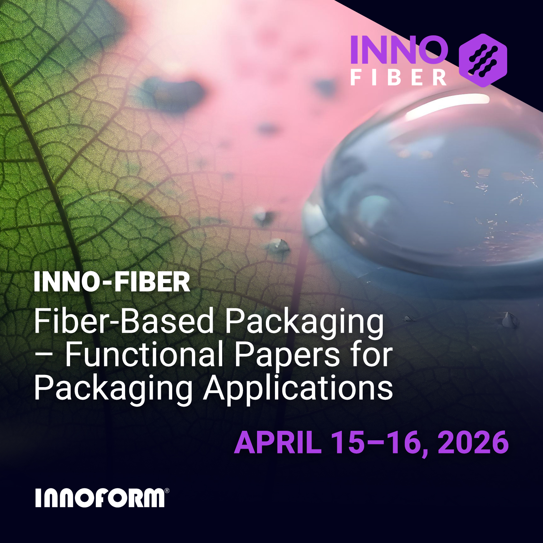 Neue INNO-Fiber Konferenzreihe – Fokus auf faserbasierte, flexible Verpackungen