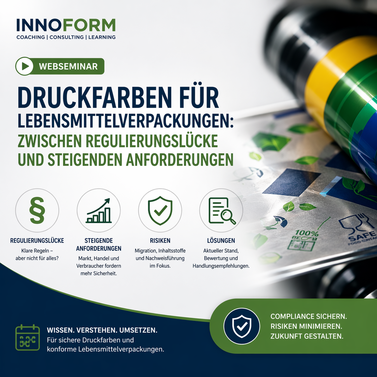 Druckfarben für Lebensmittelverpackungen: Zwischen Regulierungslücke und steigenden Anforderungen