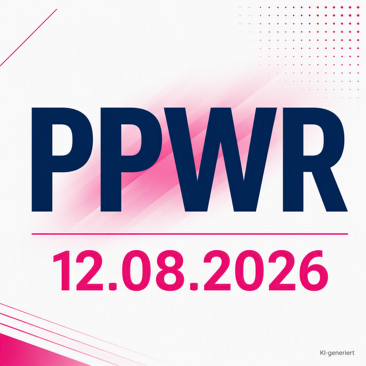 PPWR - was jjat sich ab dem 12.8.2026 für Flexpack´s geändert