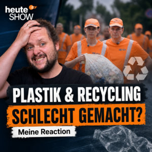 heute-show über Plastik und Recycling: unterhaltsam, aber ziemlich einseitig